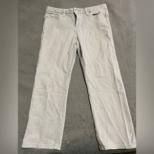 Michael Kors Size 4 Grey Ankle Length Pants